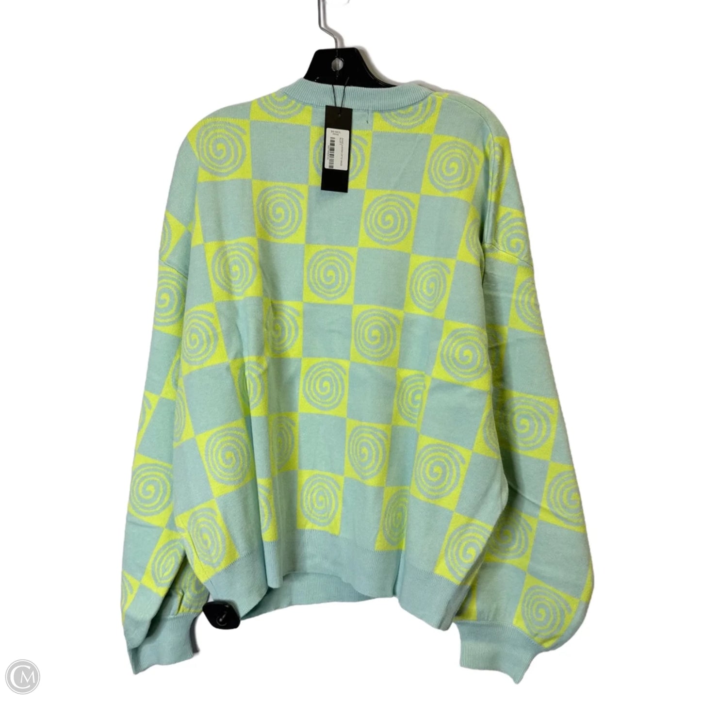 Sweater By Clothes Mentor In Blue & Green, Size: S