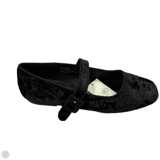 Shoes Flats By Clothes Mentor In Black, Size: 8