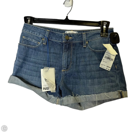 Shorts By Paige In Blue Denim, Size: 2
