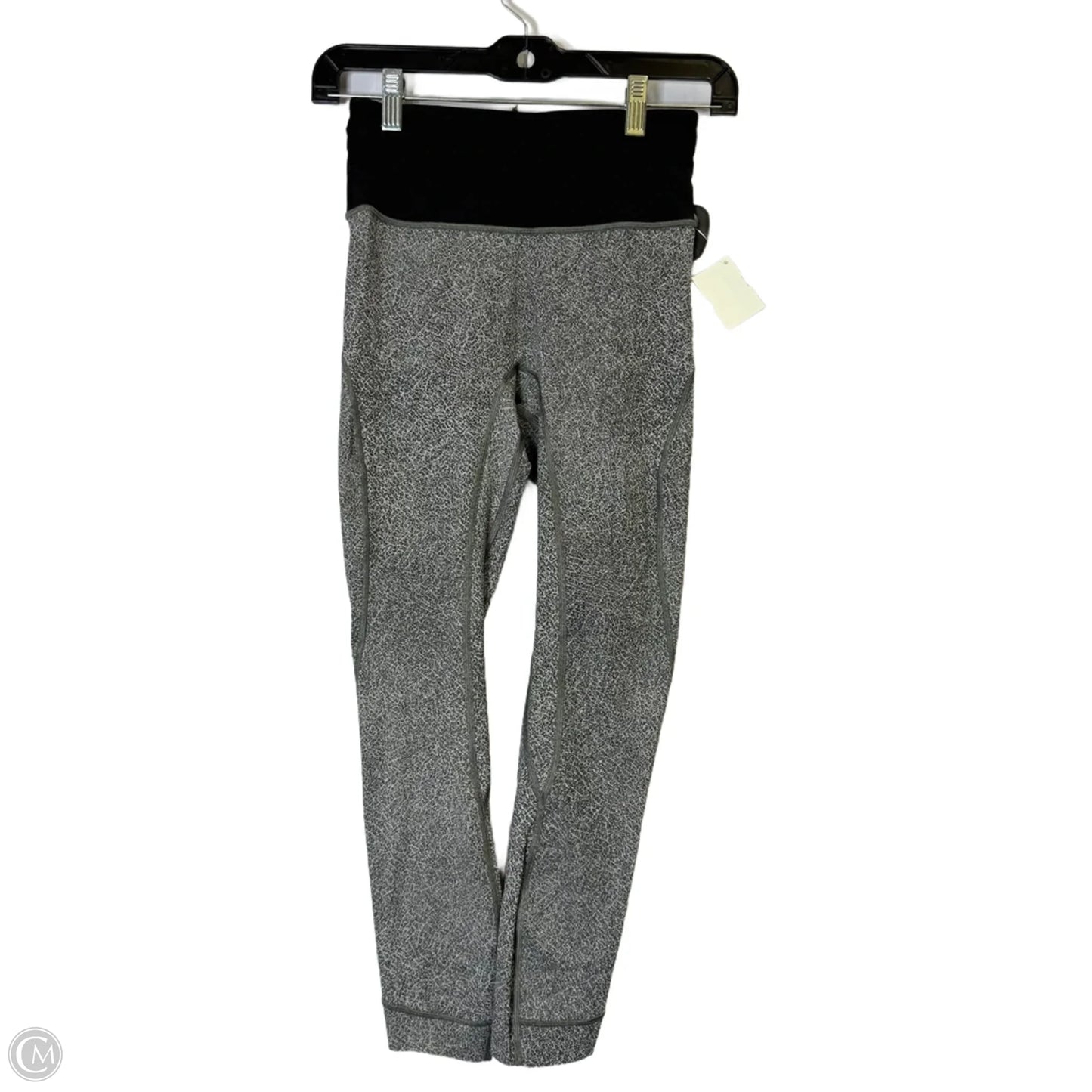 Athletic Capris By Lululemon In Black, Size: 4