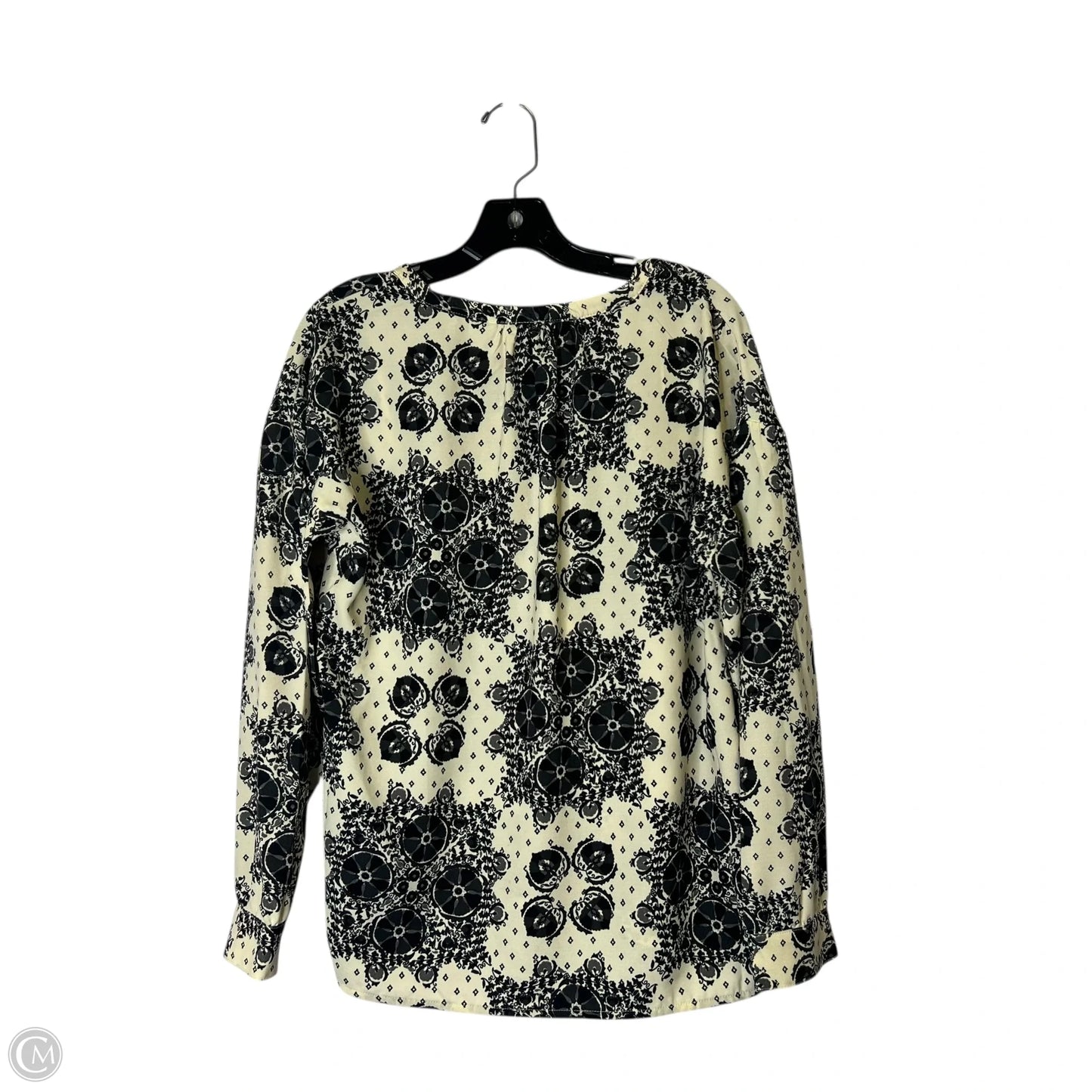 Top Long Sleeve By Wonderly In Cream, Size: M