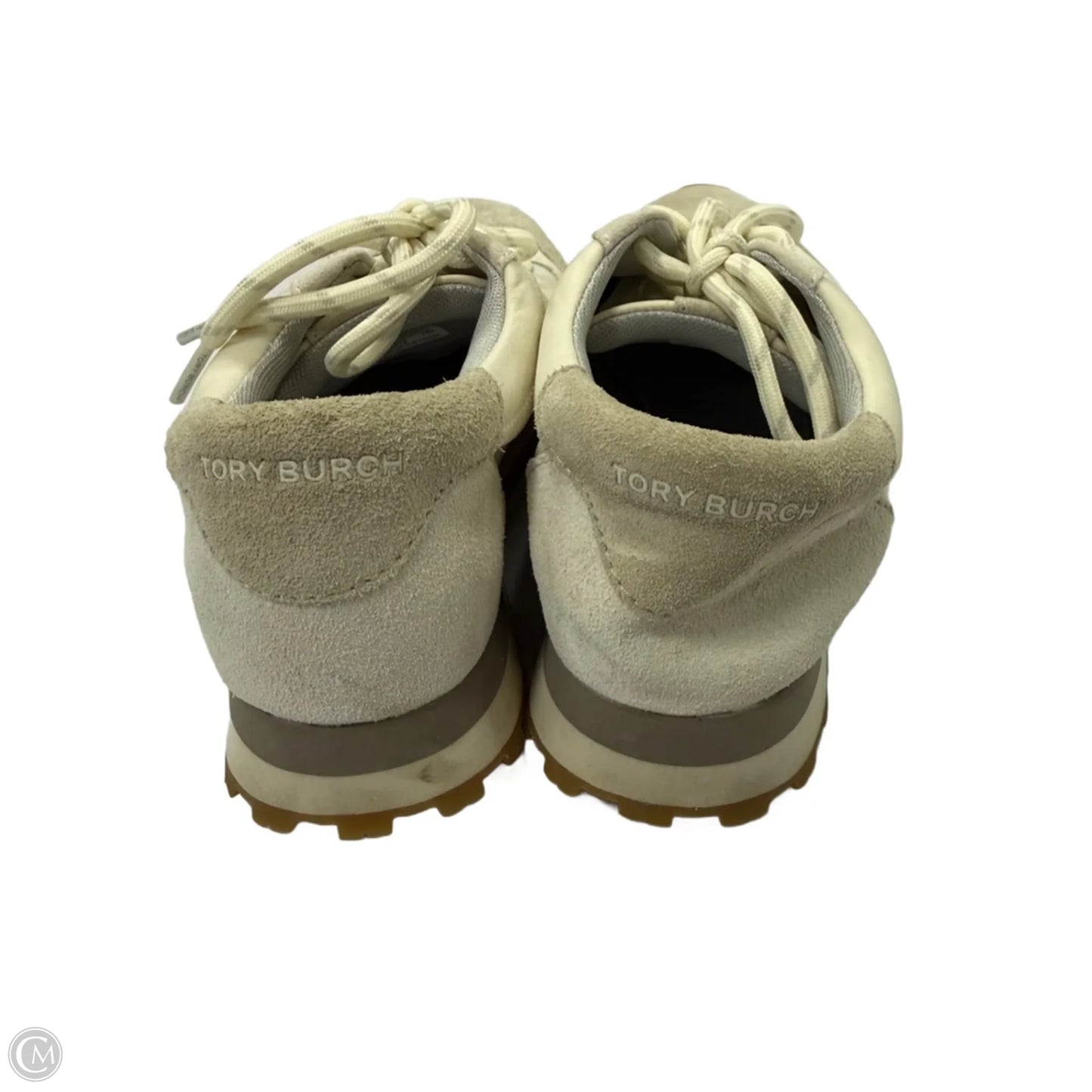 Shoes Designer By Tory Burch In Cream, Size: 7.5