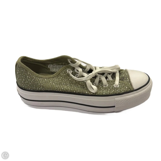 Shoes Sneakers By Converse In Green, Size: 9.5
