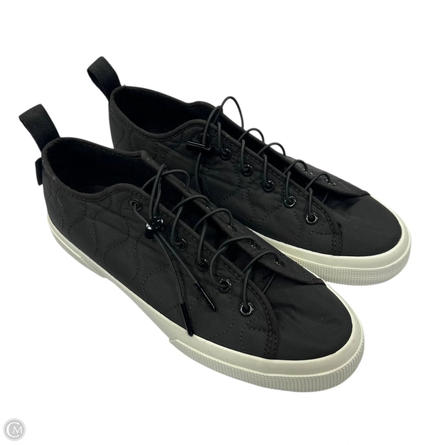 Shoes Flats By Superga In Black, Size: 10
