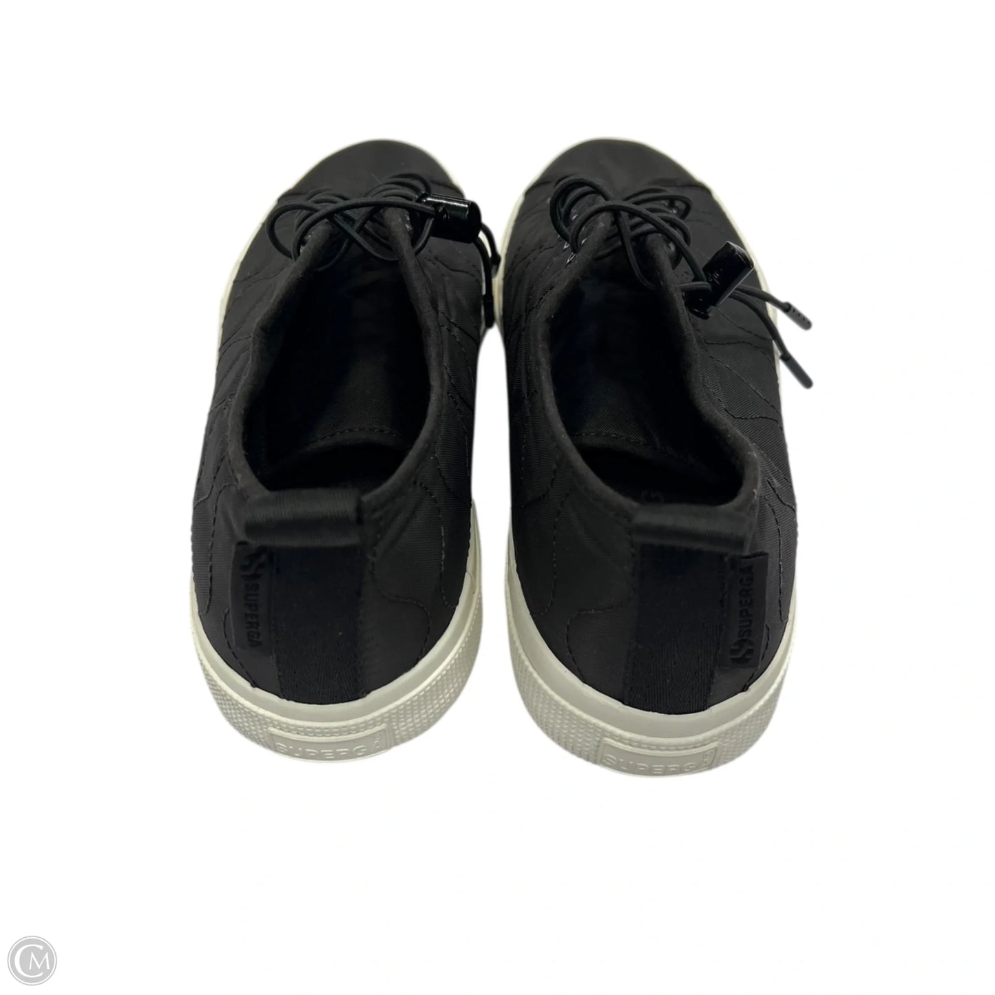 Shoes Flats By Superga In Black, Size: 10