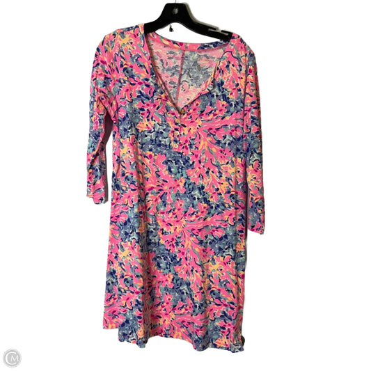 Dress Casual Midi By Cmc In Pink, Size: M