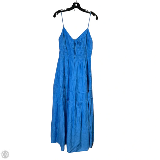 Dress Casual Maxi By Moon River In Blue, Size: L