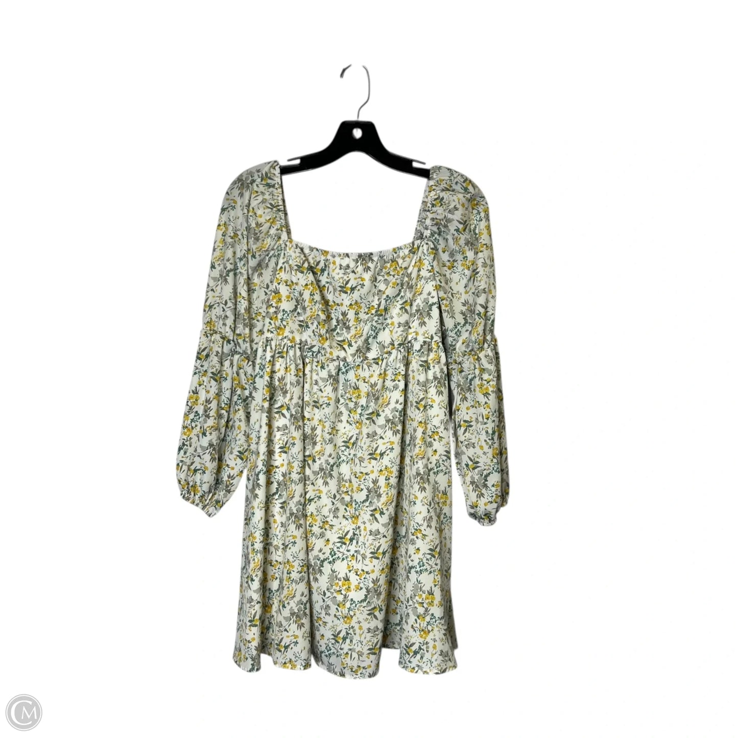 Dress Casual Short By Exlura In Floral Print, Size: M
