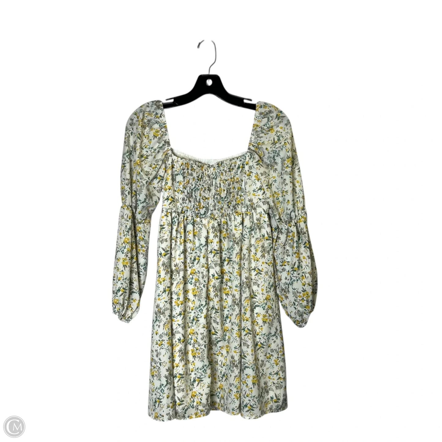 Dress Casual Short By Exlura In Floral Print, Size: M
