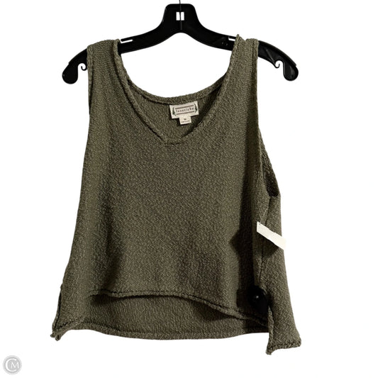Top Sleeveless By Loveriche In Green, Size: M