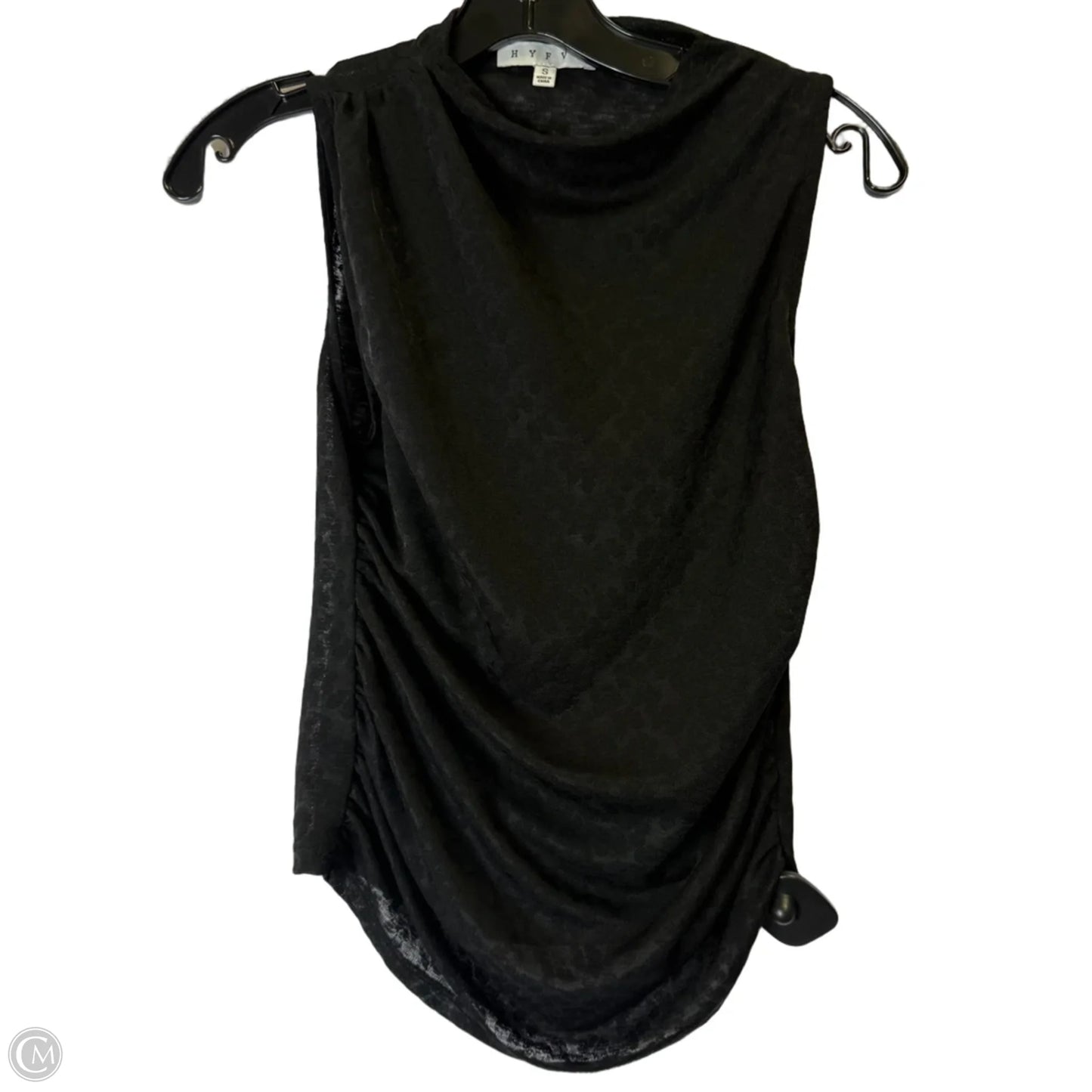 Top Sleeveless By Hyfve In Black, Size: S