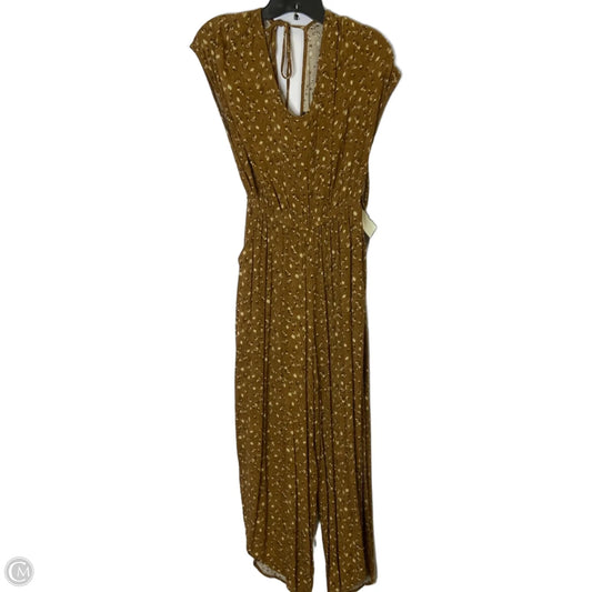 Jumpsuit By Final Touch In Brown, Size: M
