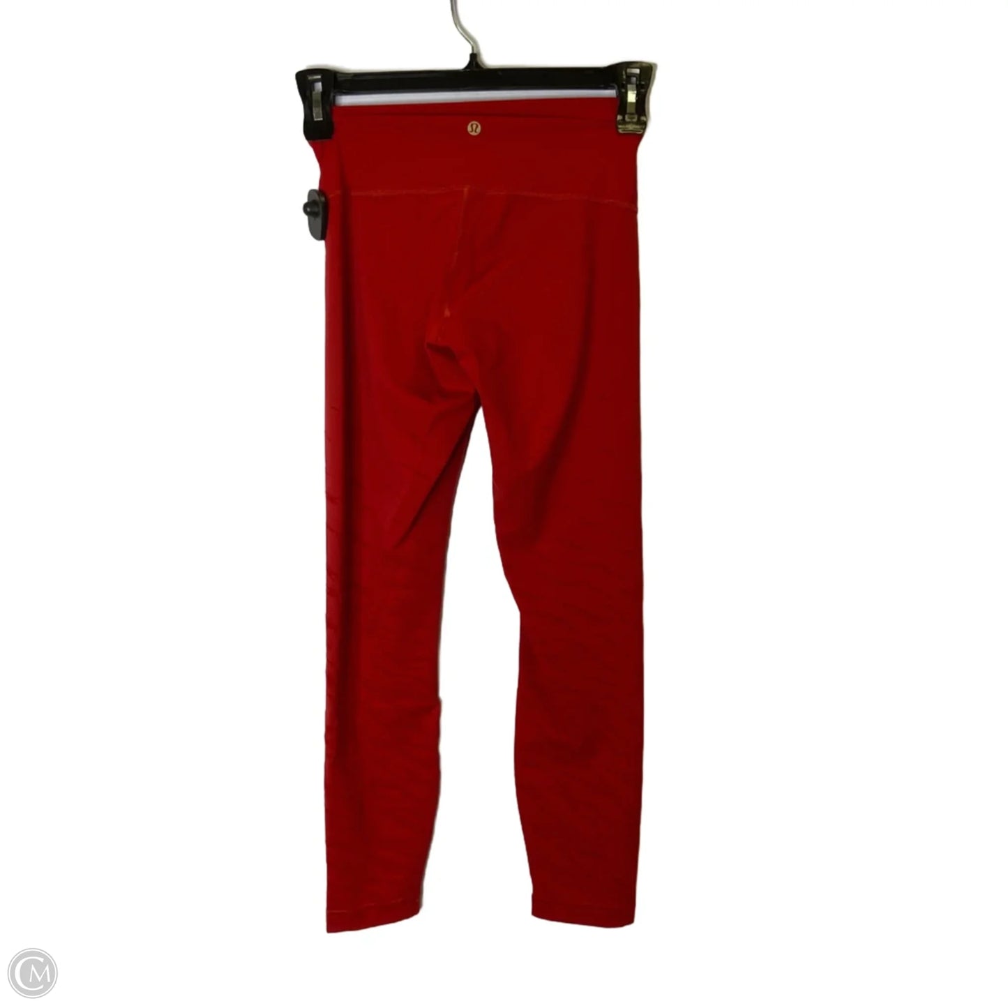 Athletic Leggings By Lululemon In Red, Size: 6