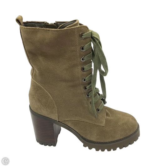 Boots Mid-calf Heels By Vince Camuto In Green, Size: 8.5