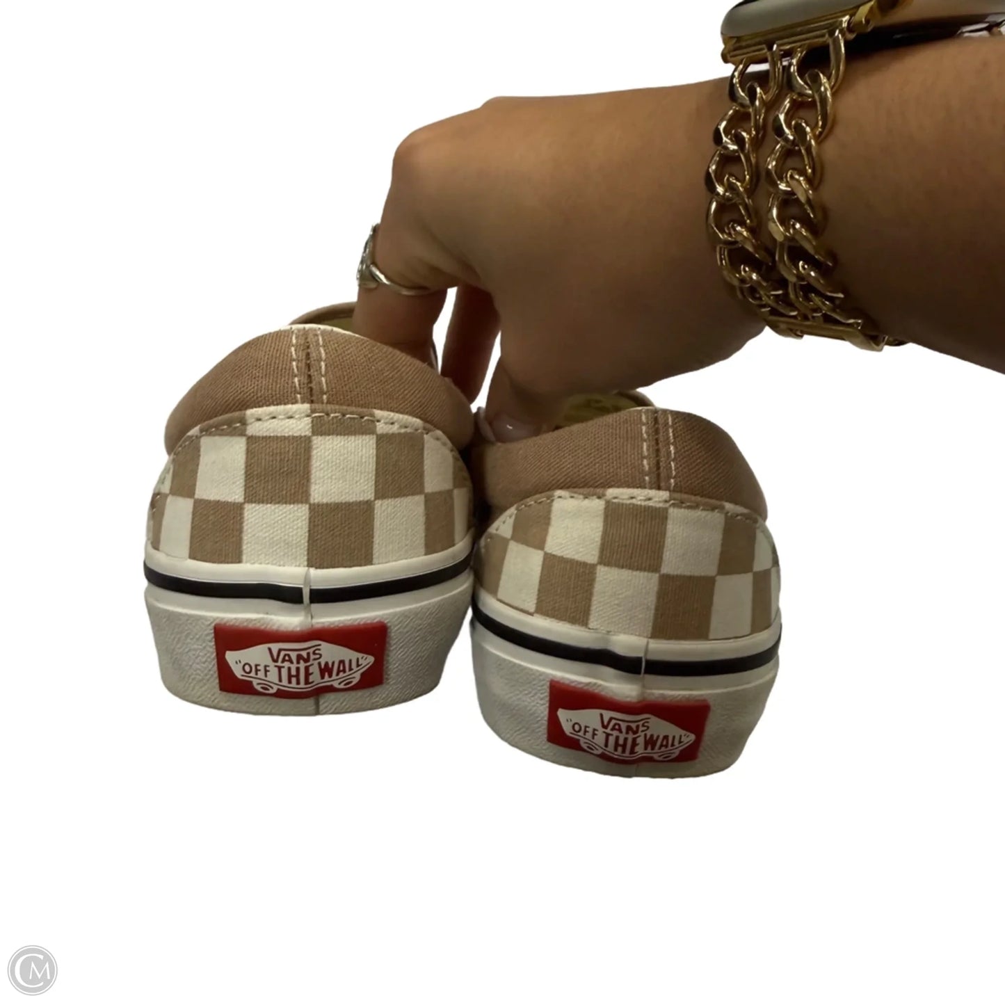 Shoes Sneakers By Vans In Checkered Pattern, Size: 5.5