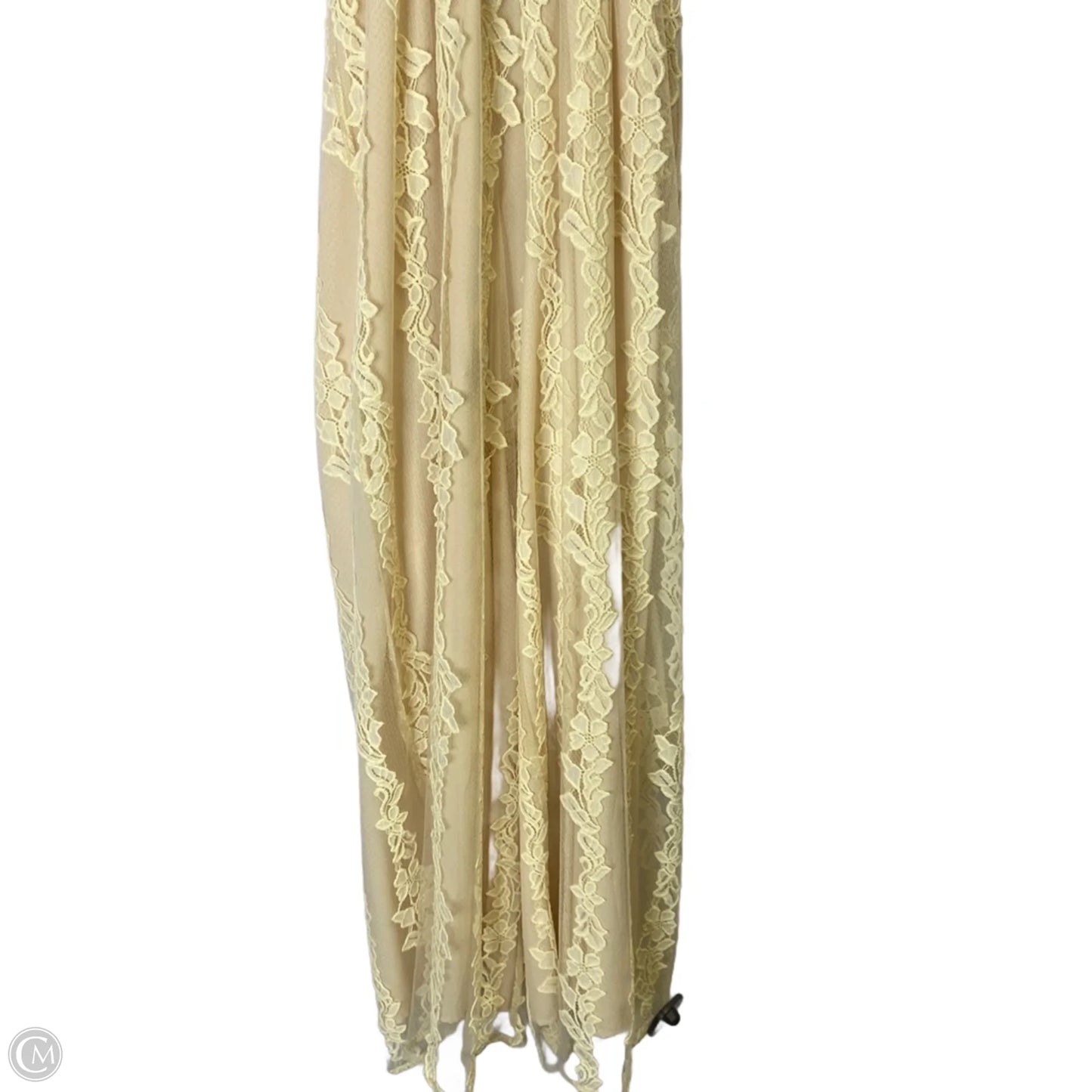 Jumpsuit By Clothes Mentor In Cream, Size: S