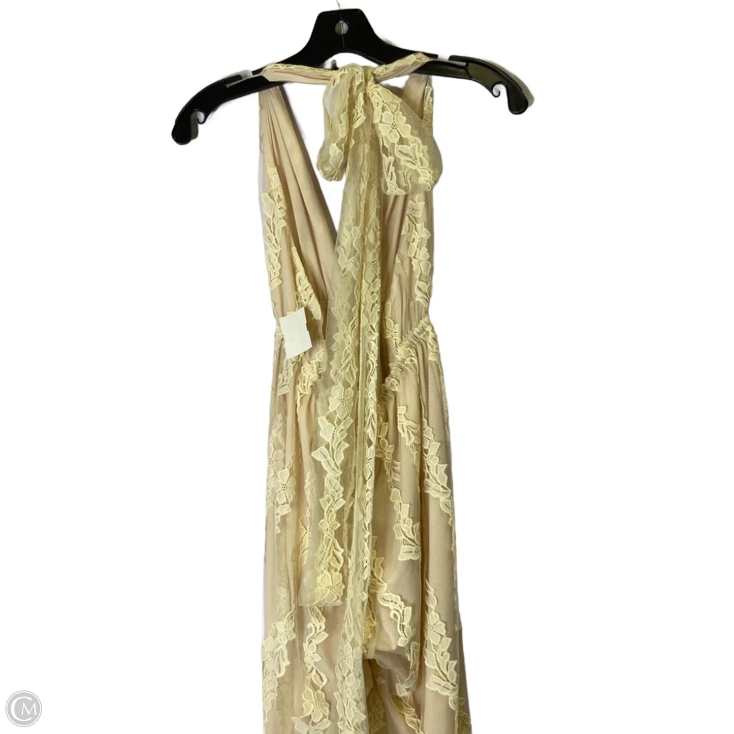 Jumpsuit By Clothes Mentor In Cream, Size: S