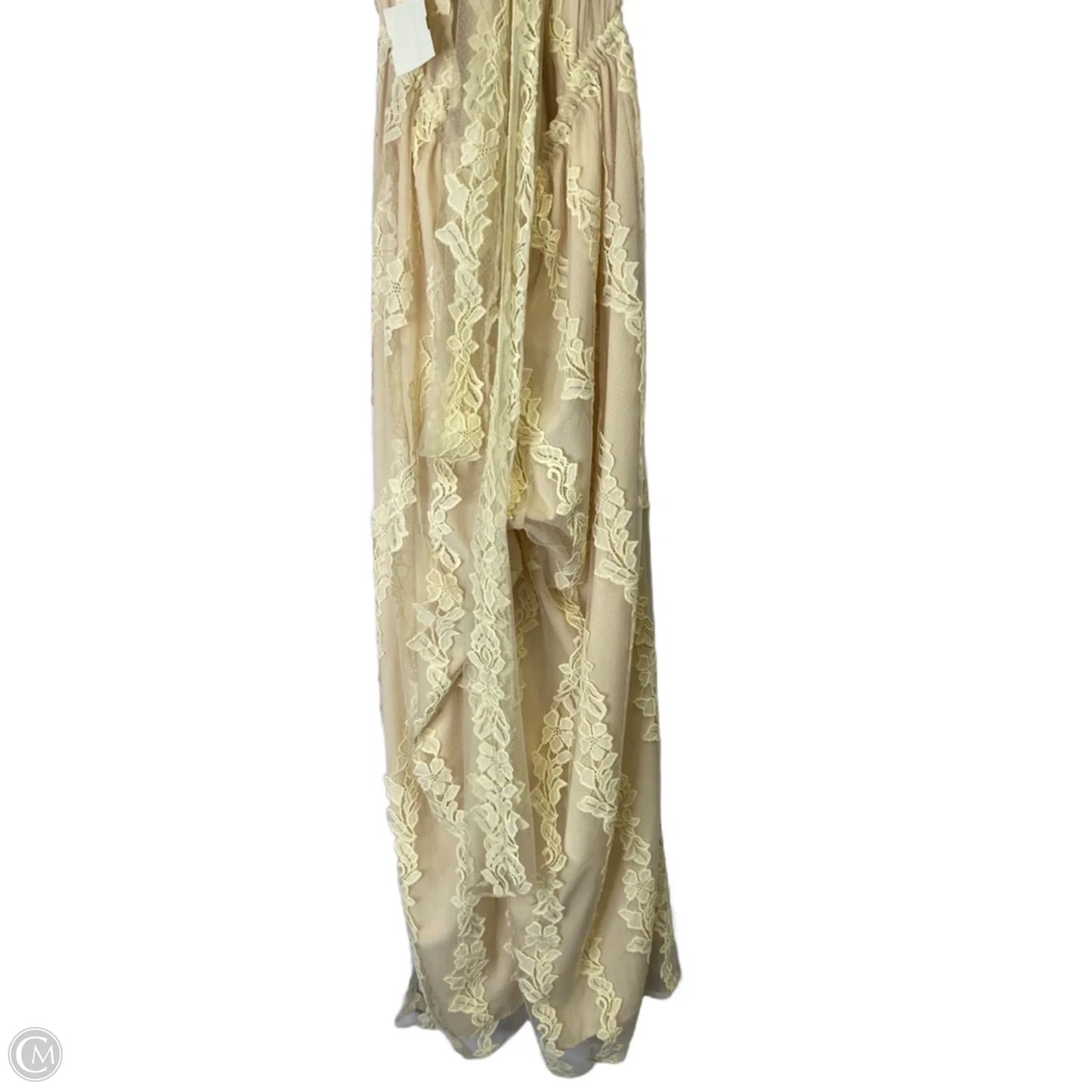 Jumpsuit By Clothes Mentor In Cream, Size: S