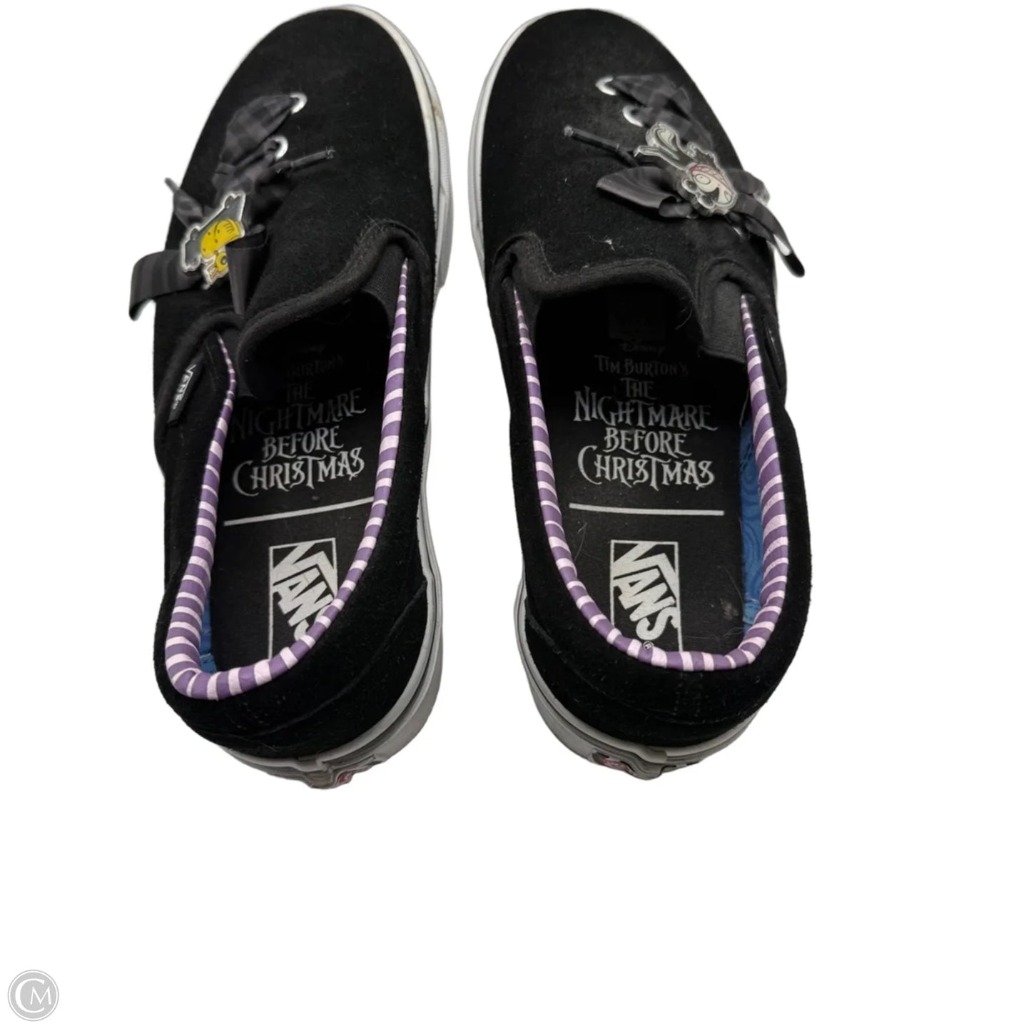 Shoes Sneakers By Vans In Black, Size: 8