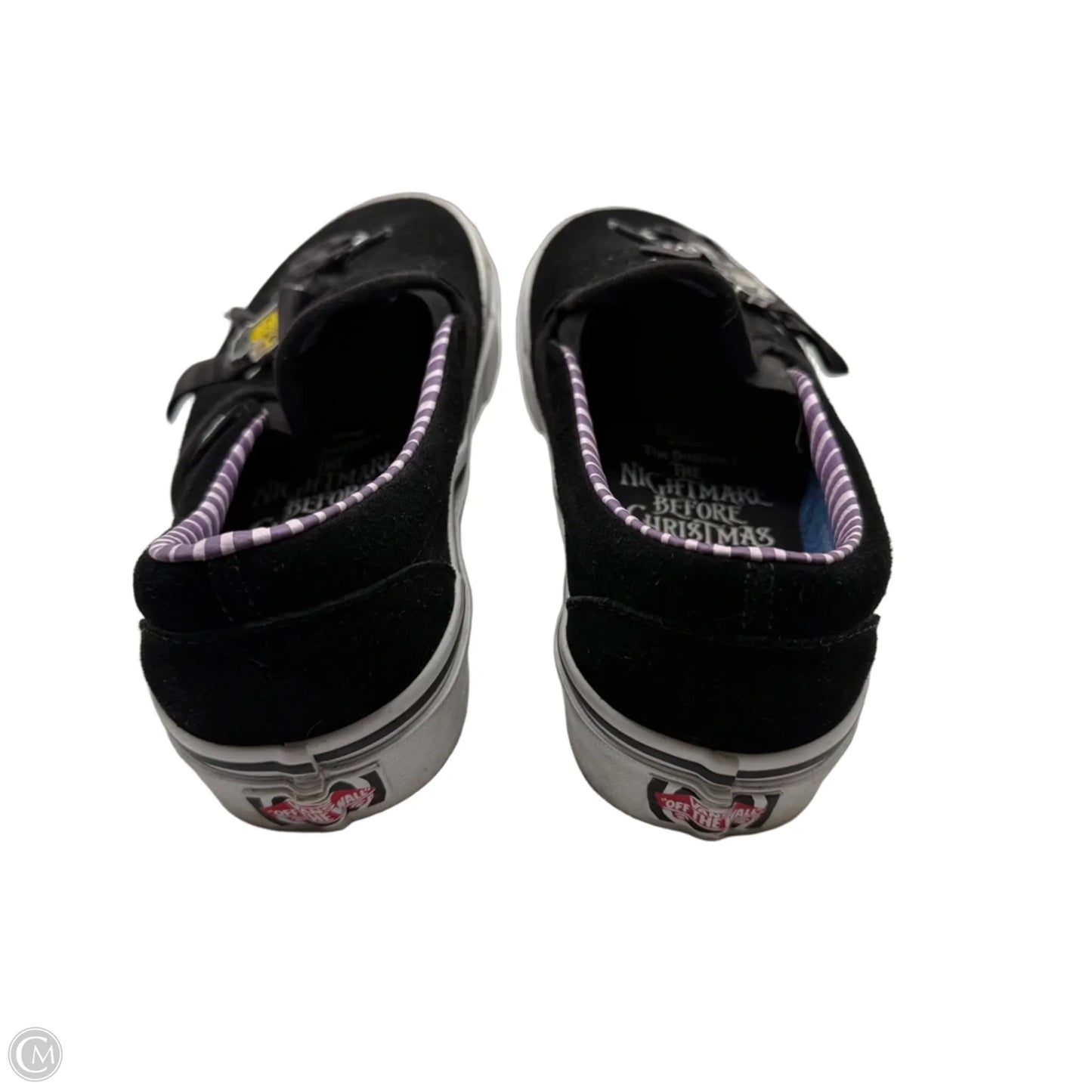 Shoes Sneakers By Vans In Black, Size: 8