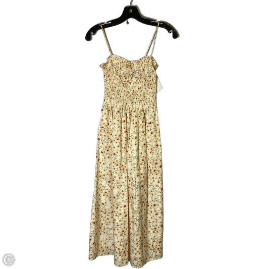 Dress Casual Maxi By H&m In Floral Print, Size: S