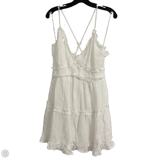Dress Casual Short By Mi Ami In White, Size: L