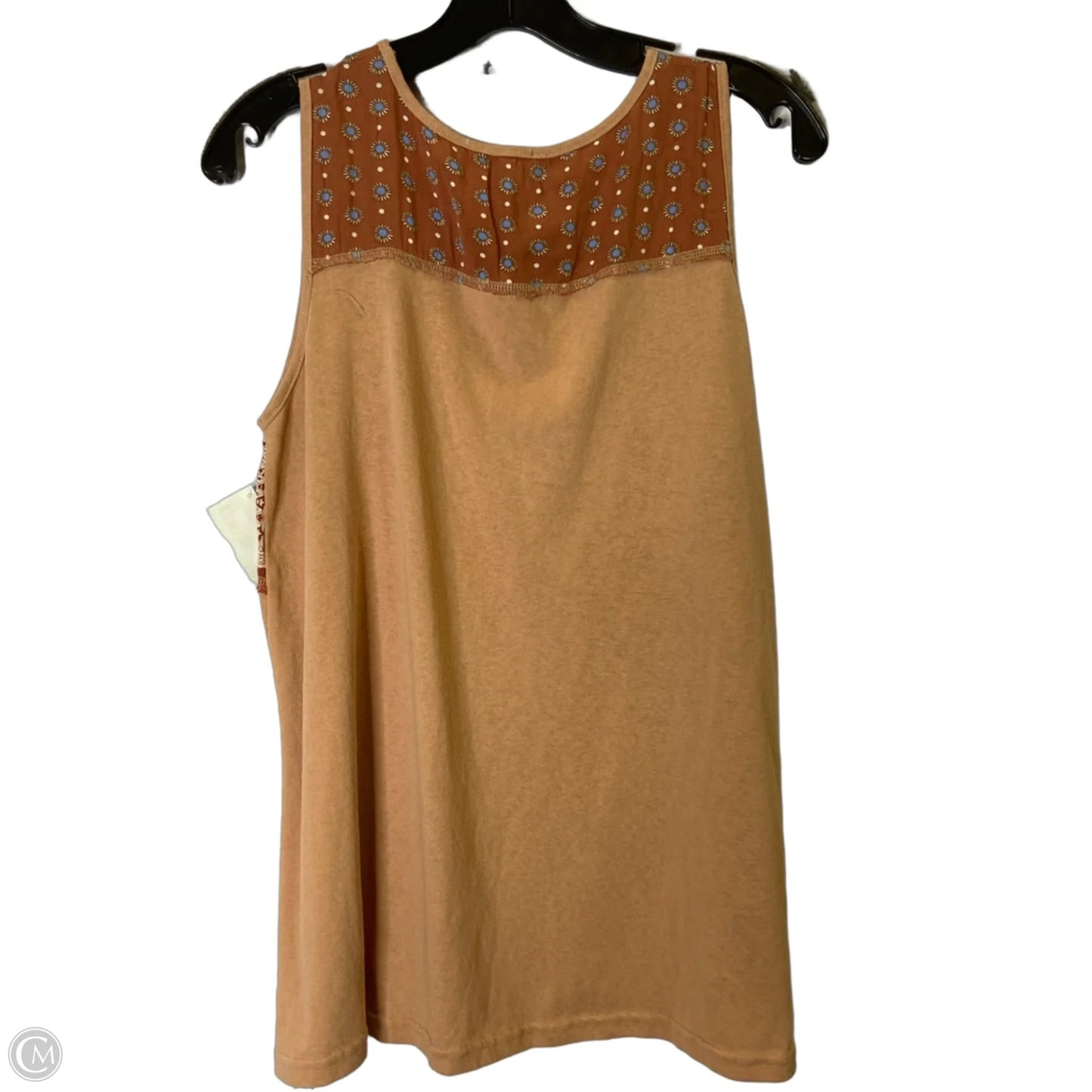 Top Sleeveless By Easel In Orange, Size: S