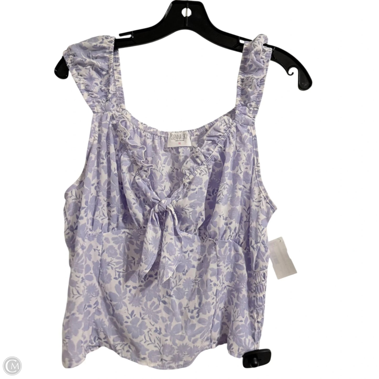 Top Sleeveless By Sienna Sky In Purple, Size: Xl