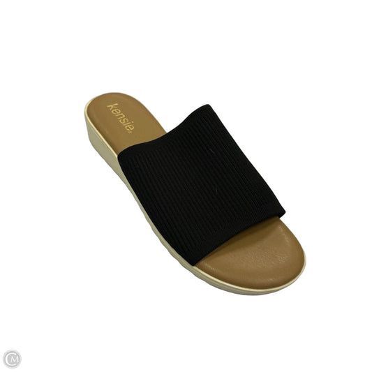 Sandals Flats By Kensie In Black, Size: 10