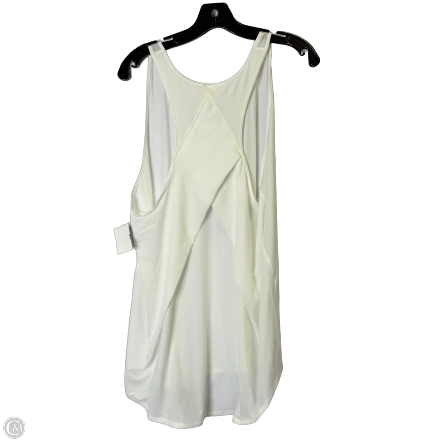 Athletic Tank Top By Lululemon In White, Size: 14