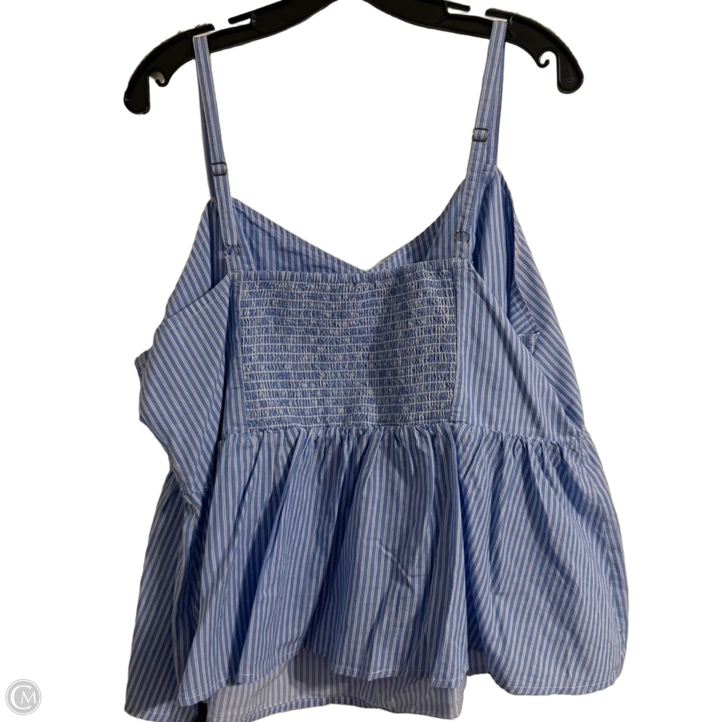 Top Sleeveless By Old Navy In Striped Pattern, Size: Xxl