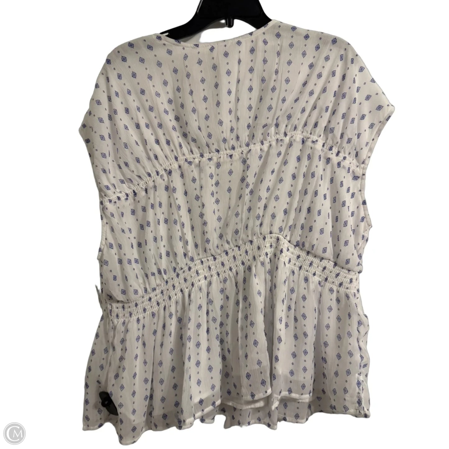 Top Sleeveless By Old Navy In White, Size: 2x