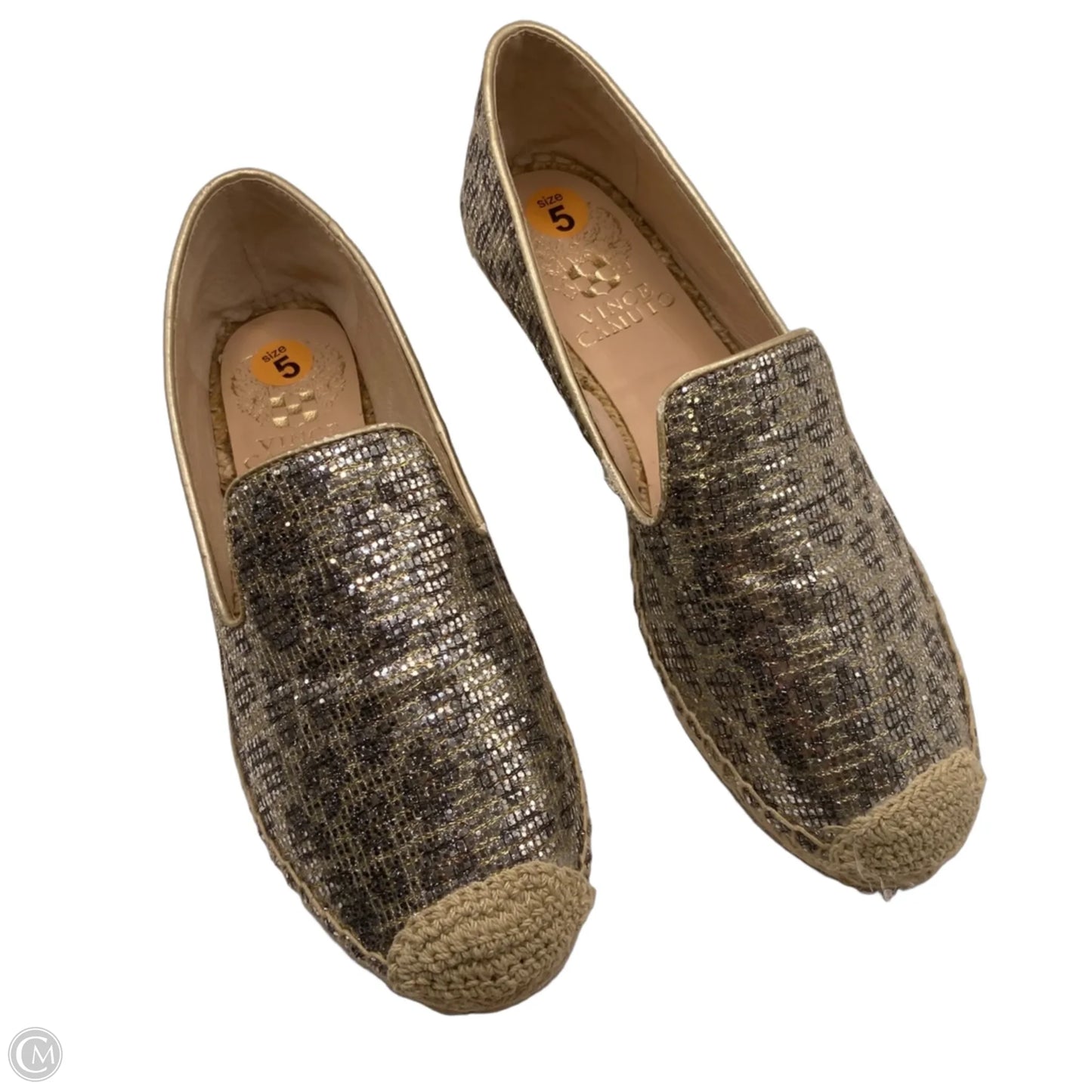 Shoes Flats By Vince Camuto In Silver, Size: 5