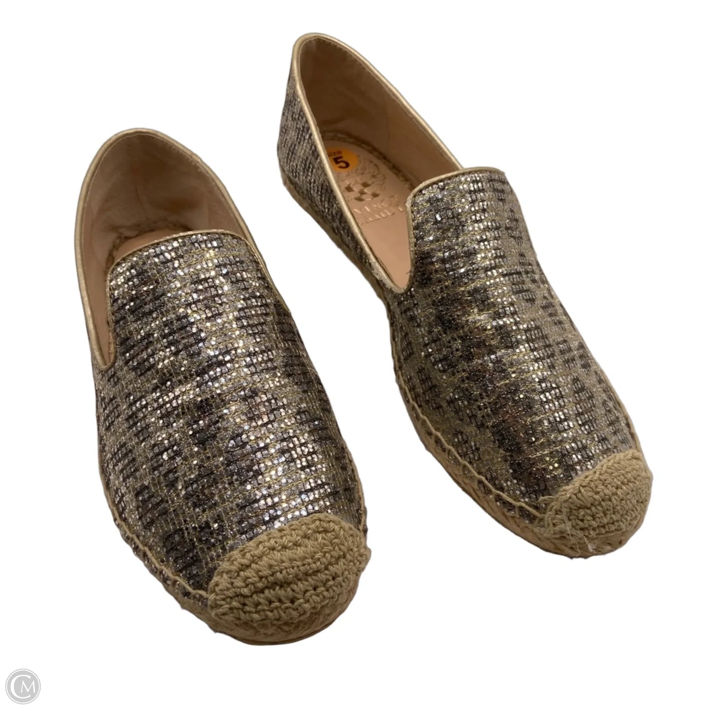 Shoes Flats By Vince Camuto In Silver, Size: 5