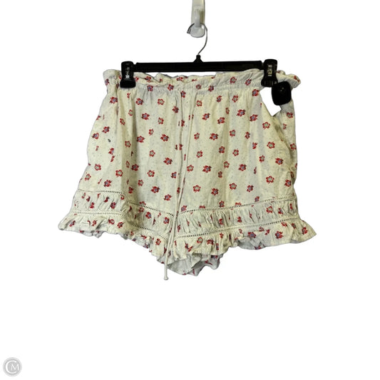 Shorts By Free People In Floral Print, Size: M