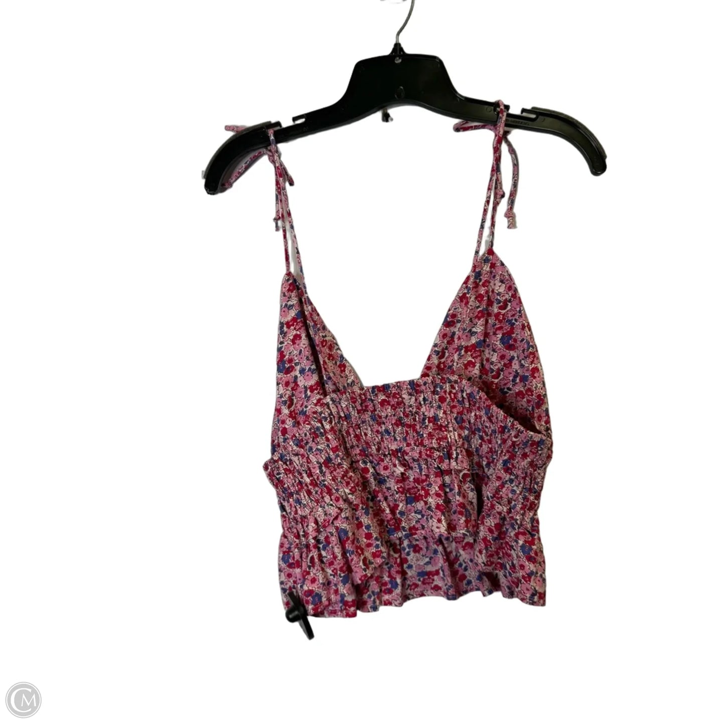Top Sleeveless By Sim & Sam In Floral Print, Size: Xl