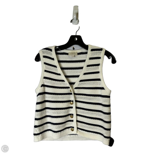 Vest Other By Loft In Striped Pattern, Size: M