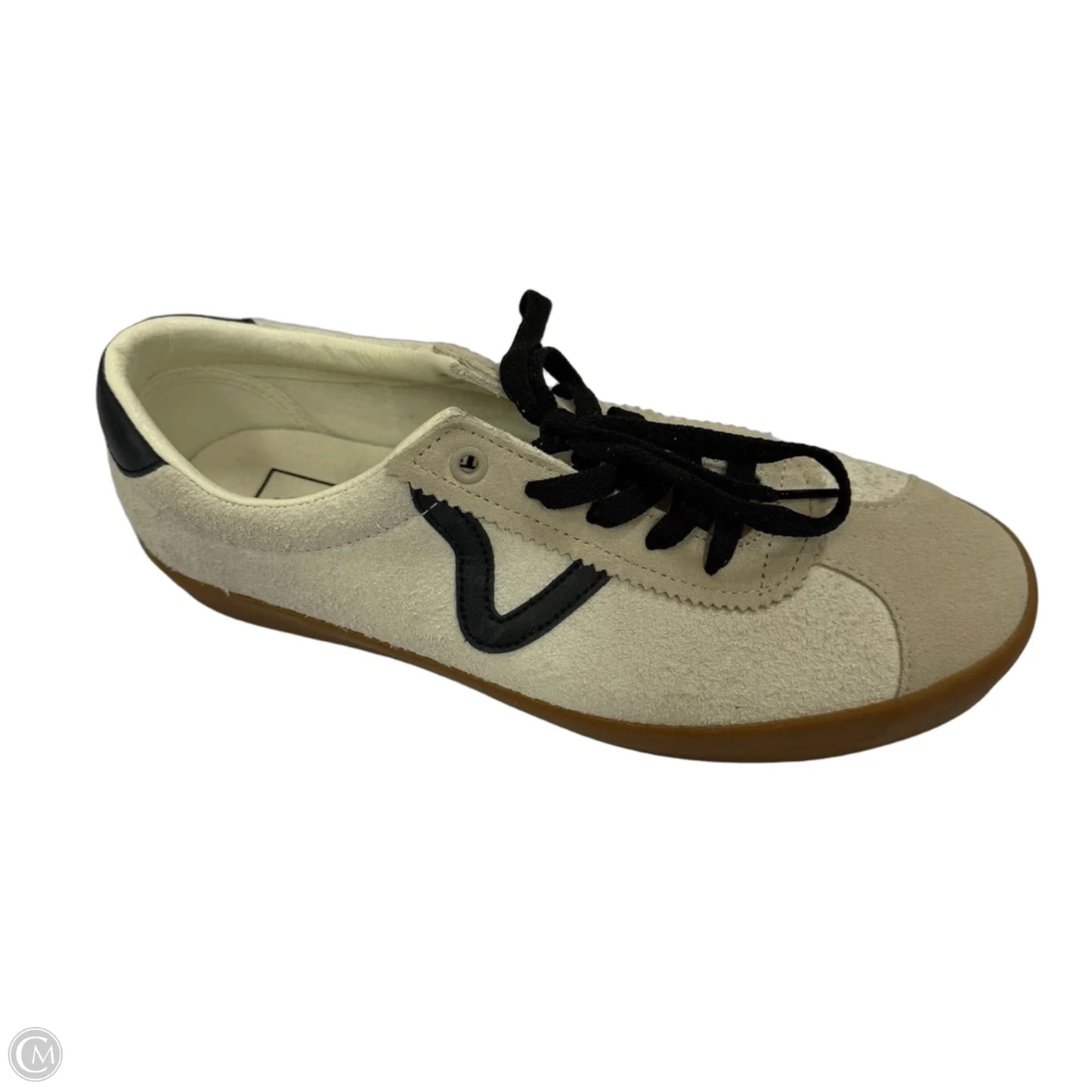 Shoes Sneakers By Vans In Taupe, Size: 9.5
