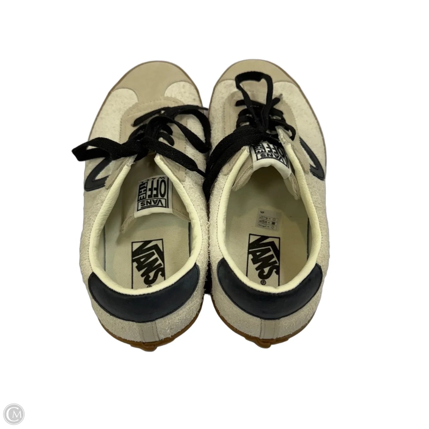 Shoes Sneakers By Vans In Taupe, Size: 9.5
