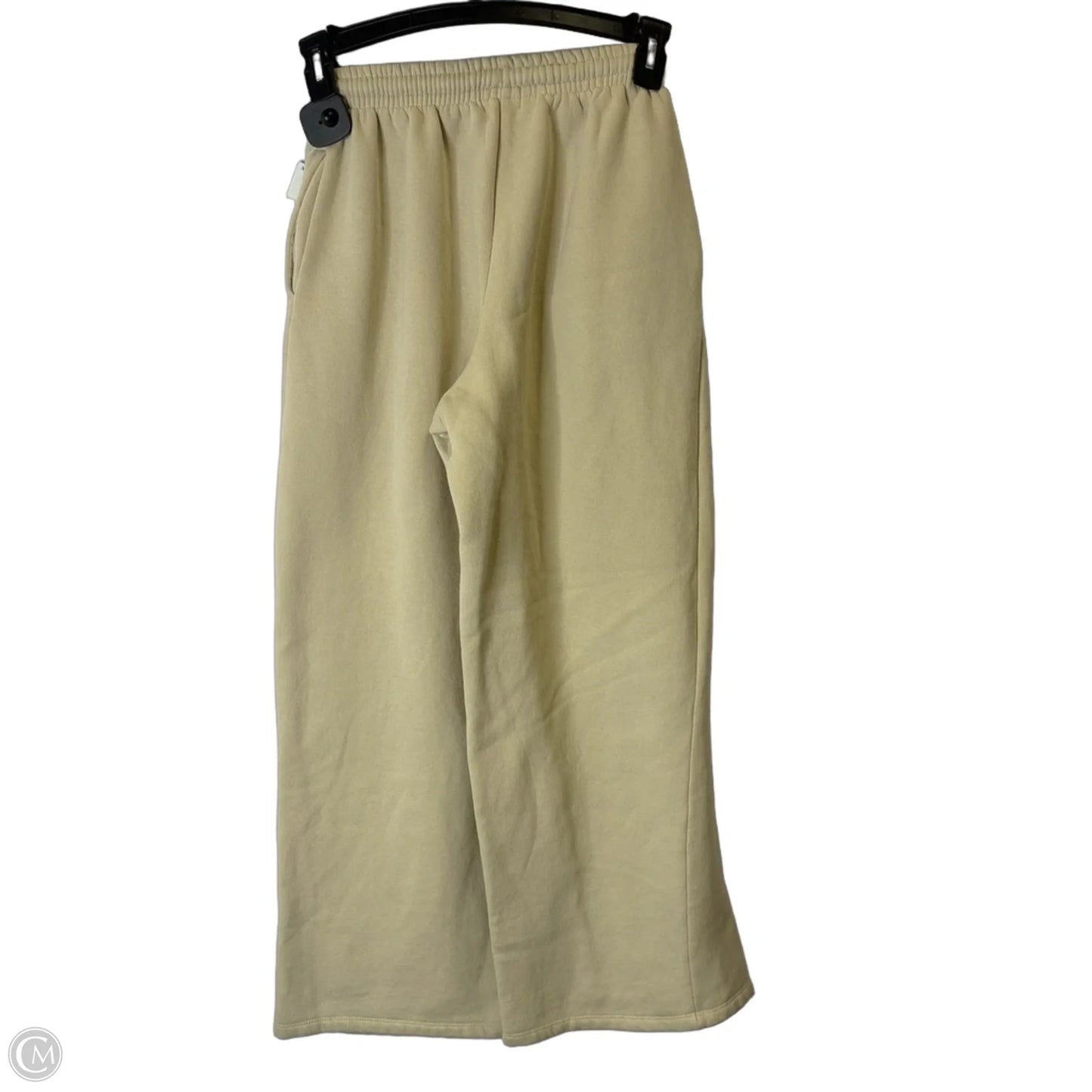Pants Lounge By Clothes Mentor In Cream, Size: S