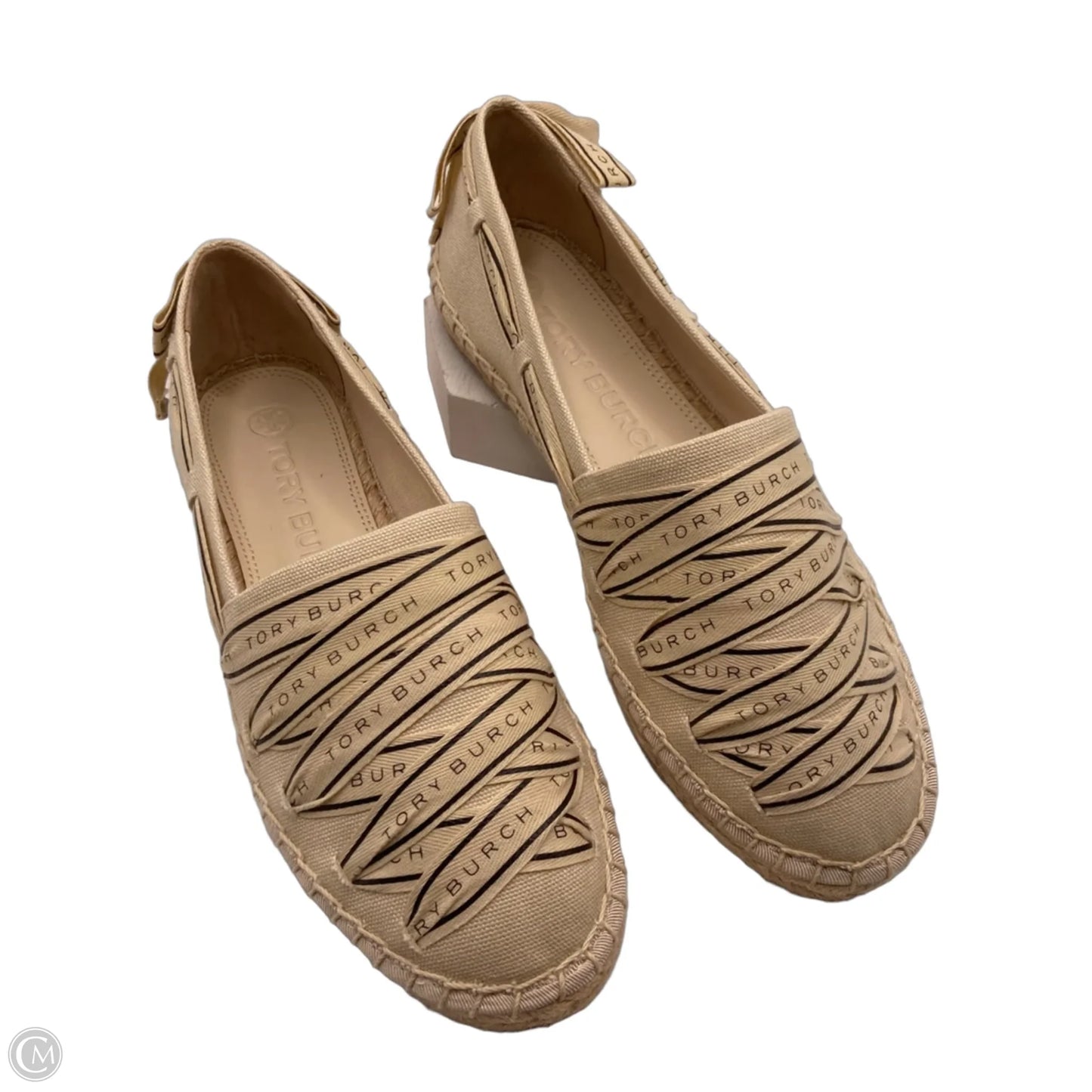 Shoes Designer By Tory Burch In Cream, Size: 7.5