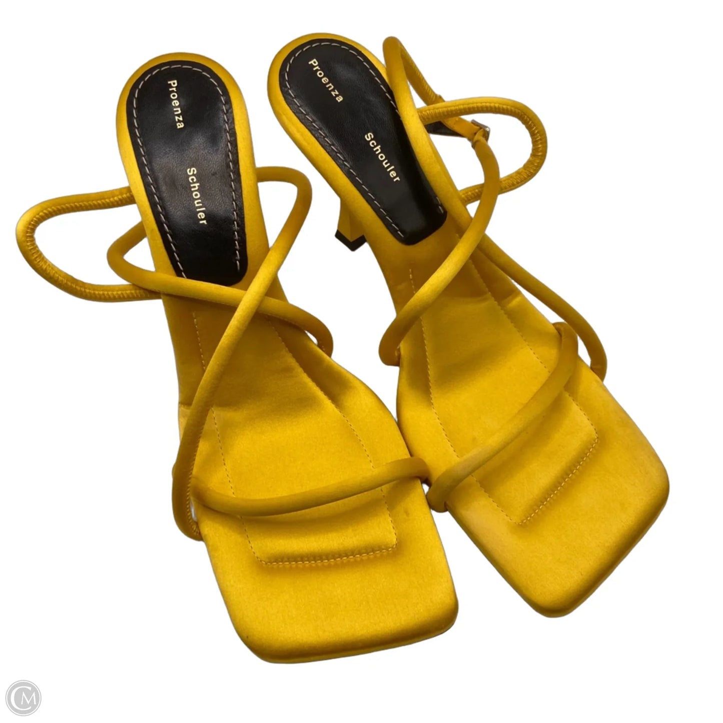 Shoes Luxury Designer By Proenza-schouler In Yellow, Size: 12 / SIZE 42