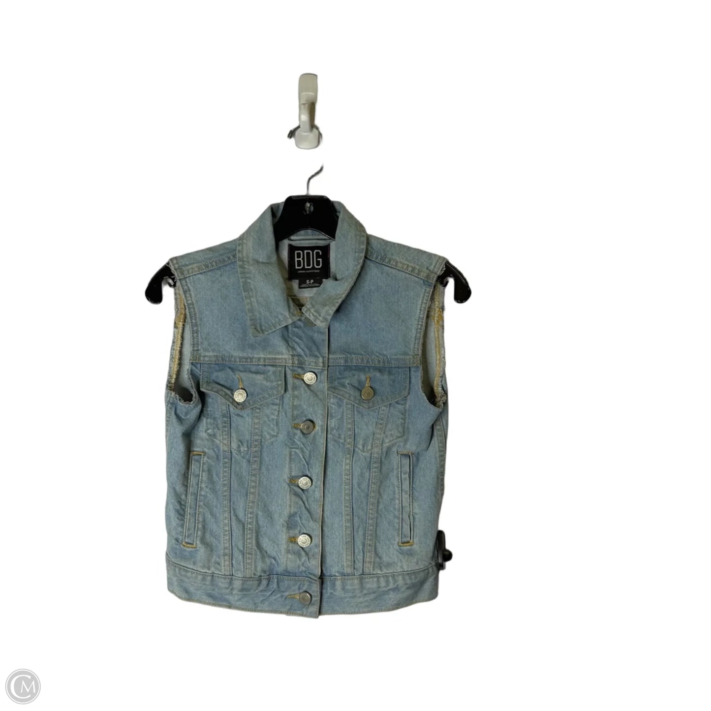 Vest Other By Bdg In Blue Denim, Size: S
