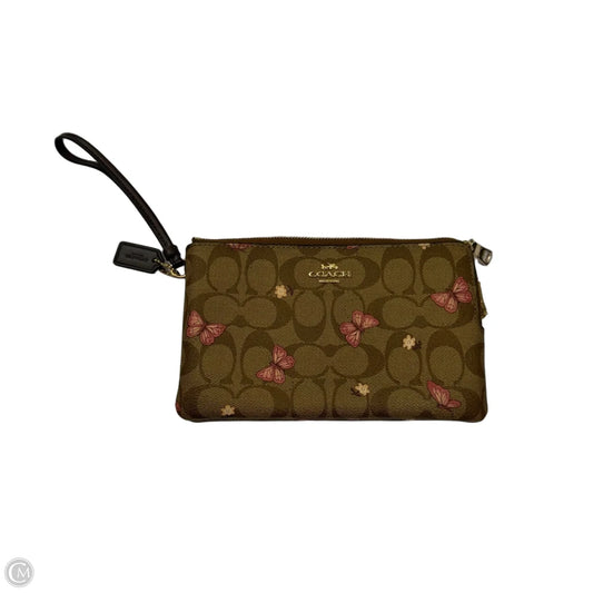 Wristlet Designer By Coach, Size: Medium