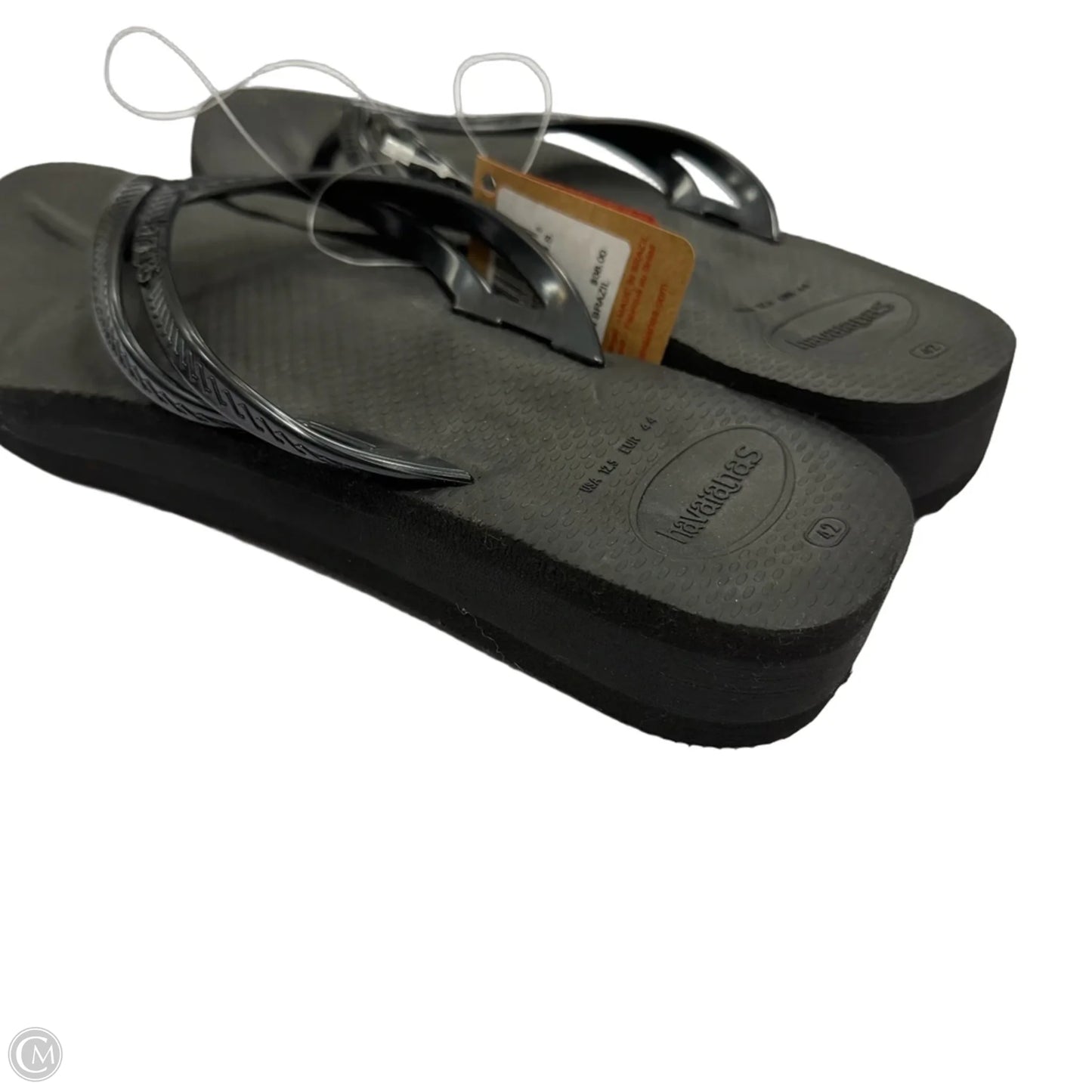 Sandals Flip Flops By Havaianas In Black, Size: 12.5