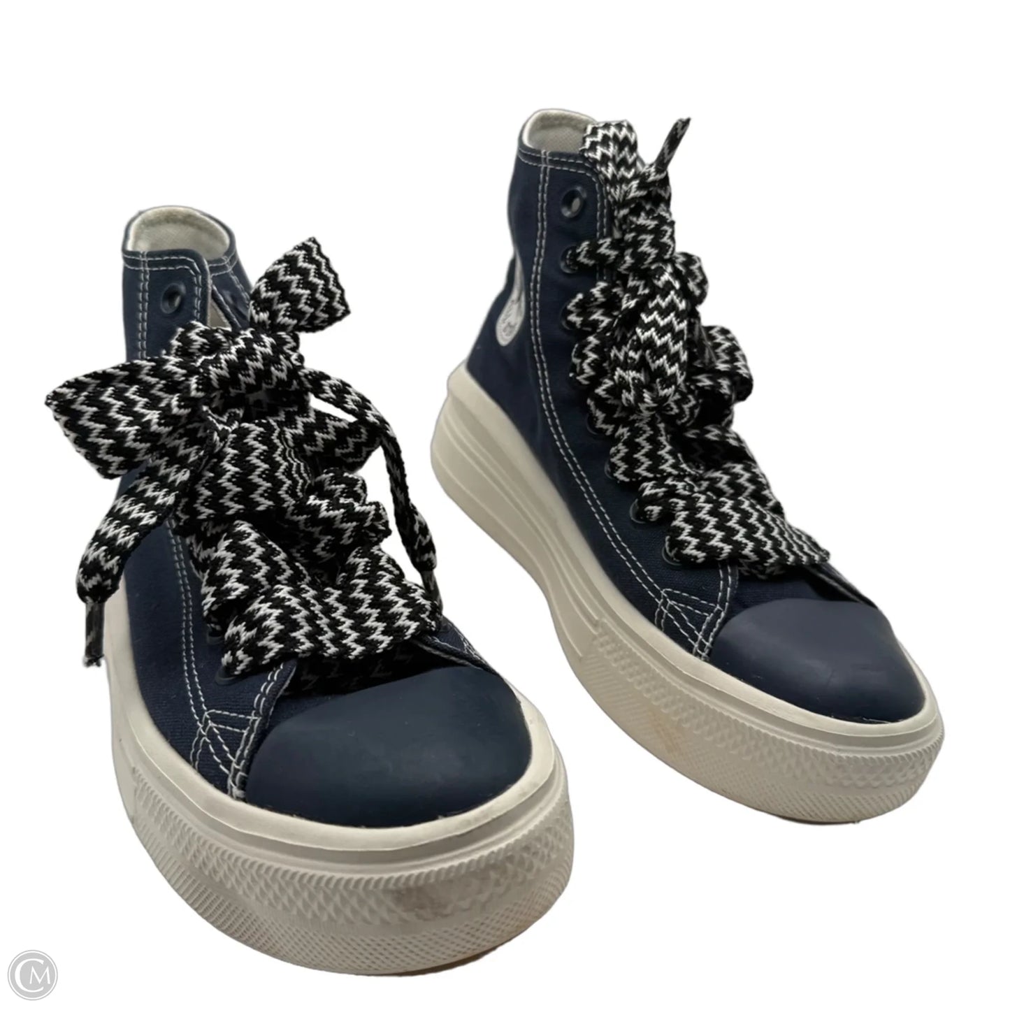 Shoes Sneakers Platform By Converse In Navy, Size: 7