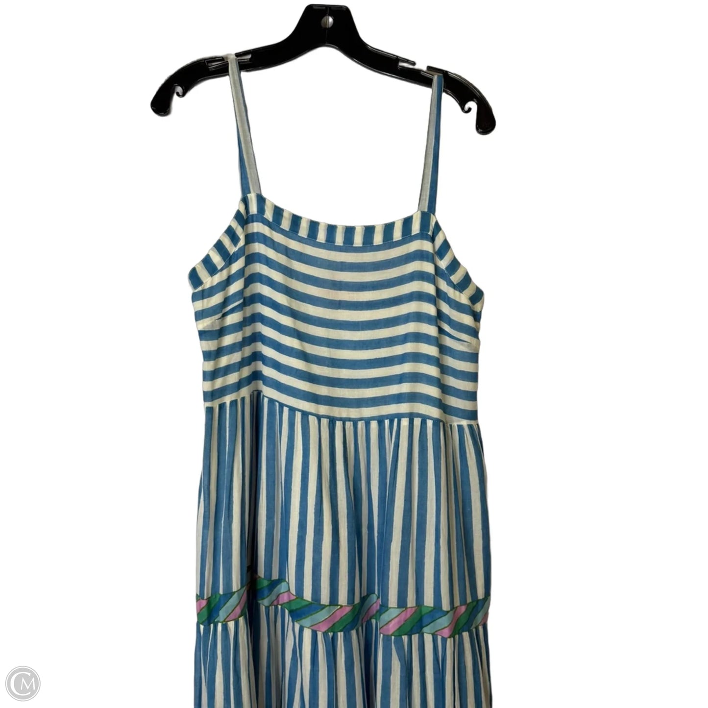 Dress Casual Maxi By Clothes Mentor In Striped Pattern, Size: M