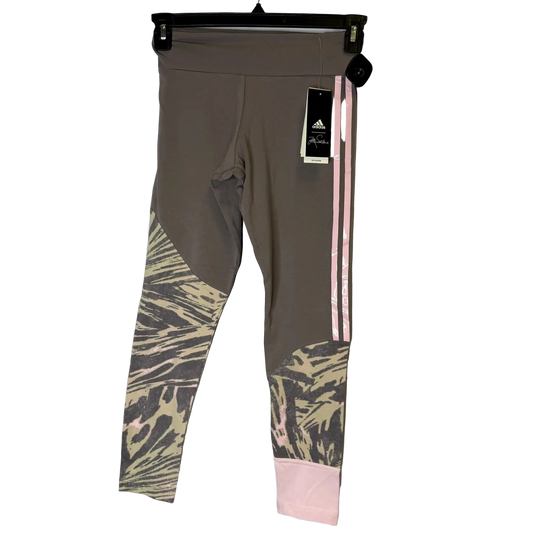 Athletic Leggings By Adidas In Purple, Size: S