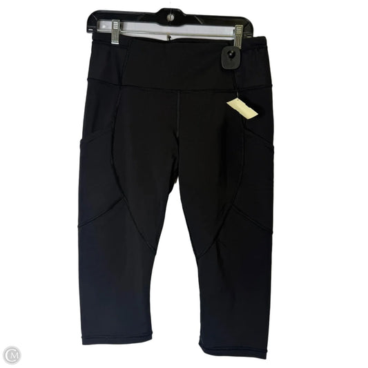 Athletic Capris By Lululemon In Black, Size: 10
