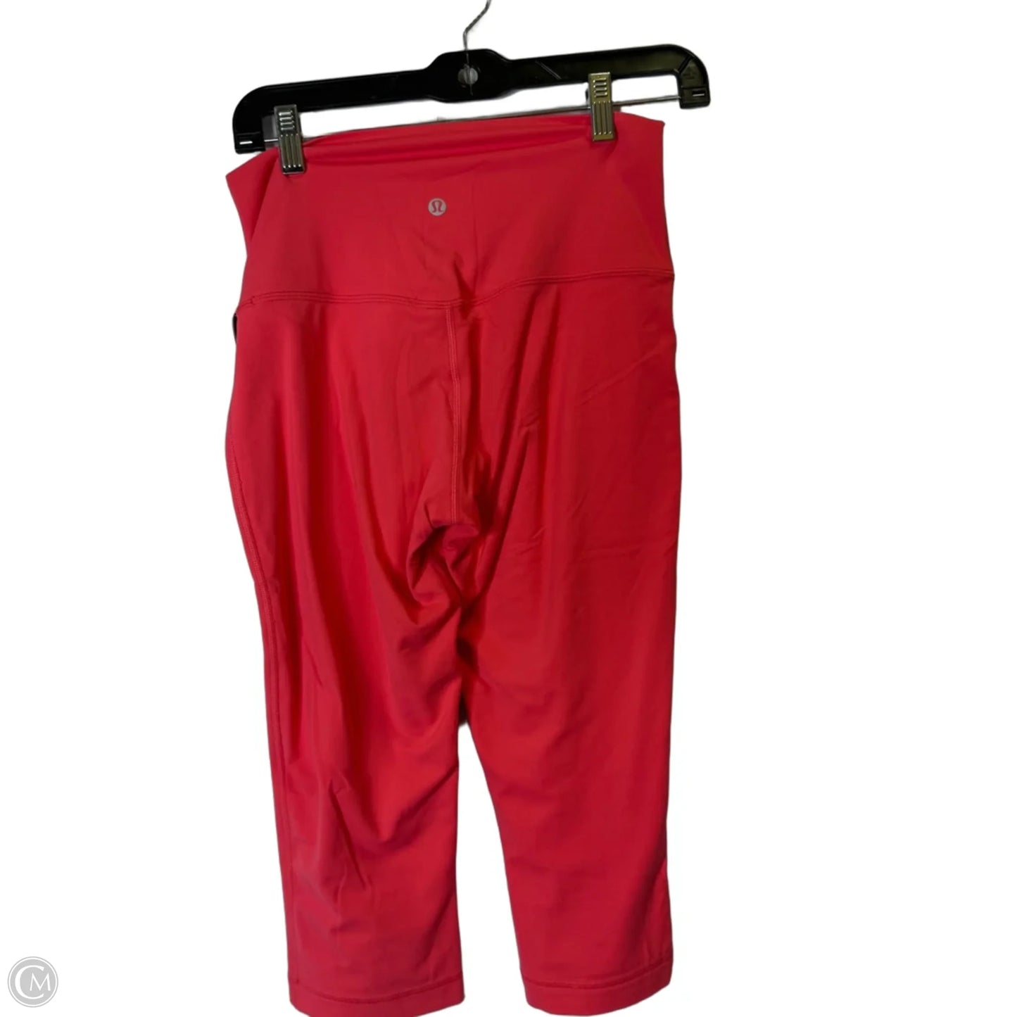 Athletic Capris By Lululemon In Pink, Size: 8